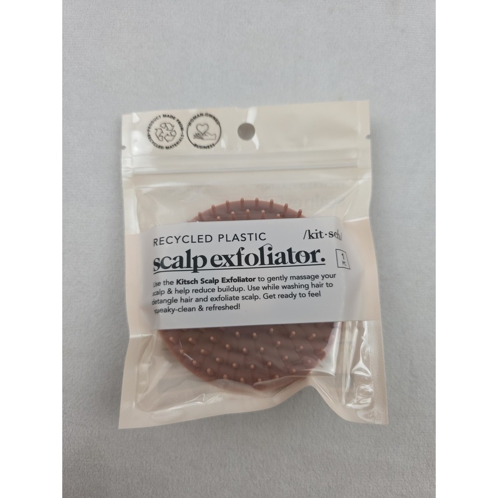 Kitsch Scalp Massager for Hair Care - Scalp Scrubber, Shampoo Brush & Exfoliator